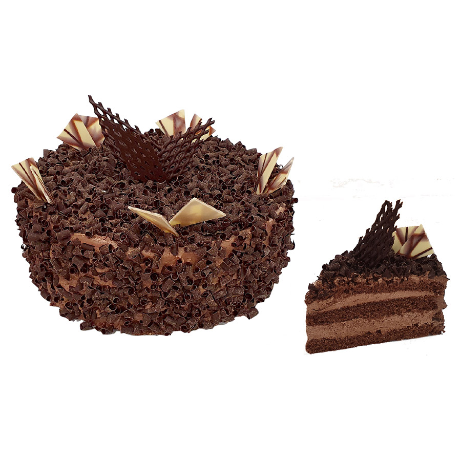Šlehačkový dort čokoládový